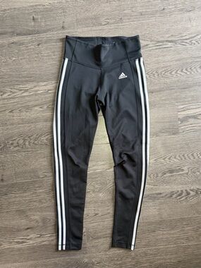 Adidas Black High-Waist Leggings
